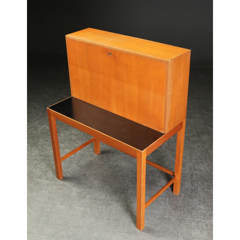 Vintage Pine Secretary - 1960s