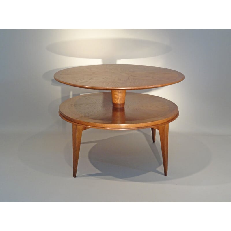 Mid century modern coffee table in oak - 1940s