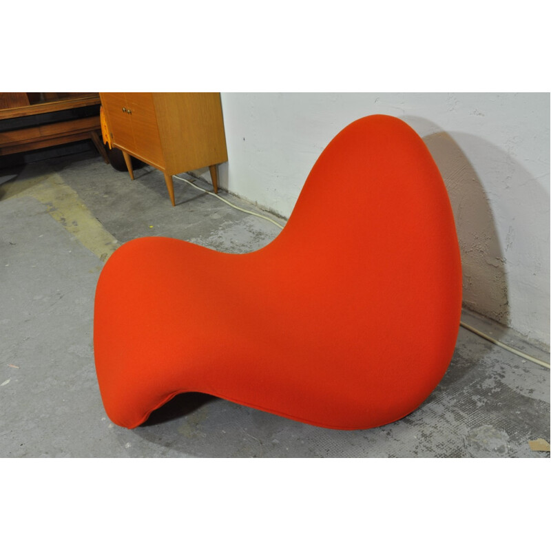 "Tongue" low Chair F577 by Pierre Paulin for Artifort - 1990s
