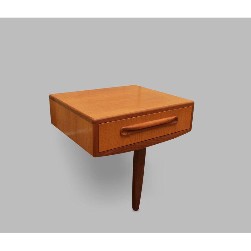 Set of 2 bedside tables in teak and afrormosia for G-plan - 1970s