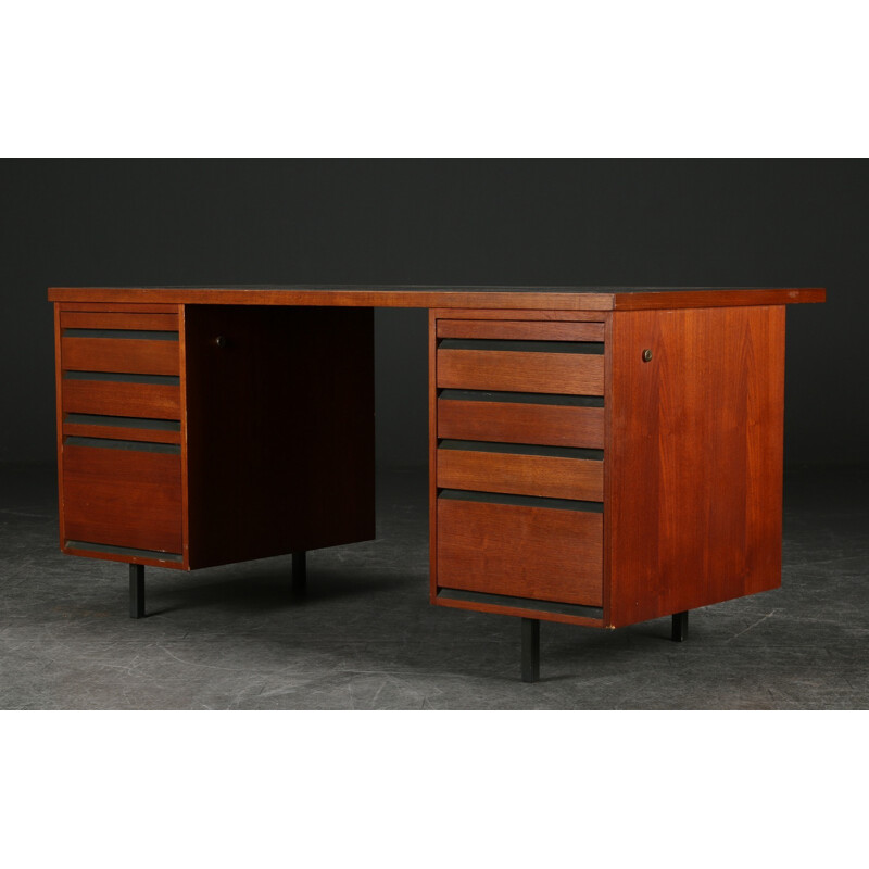 Vintage scandinavian desk in teak - 1960s