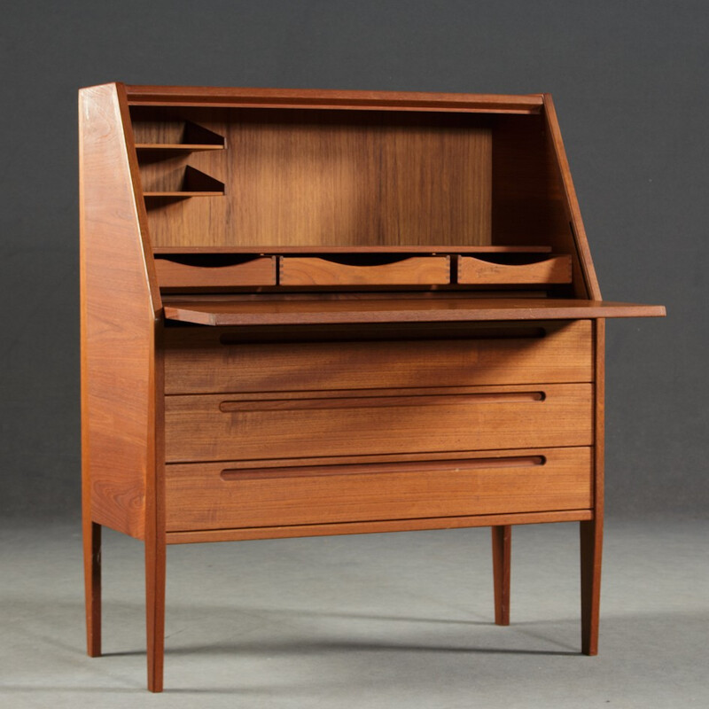 Vintage scandinavian secretary by Nils Jonsson for HJN Møbler - 1960s