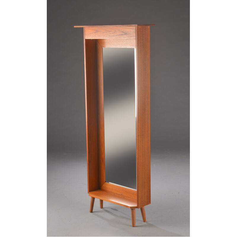 Miroir vintage en teck - 1960