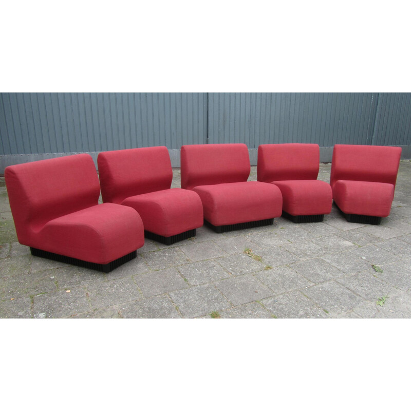 Five piece modular sofa, Don CHADWICK - 1970s