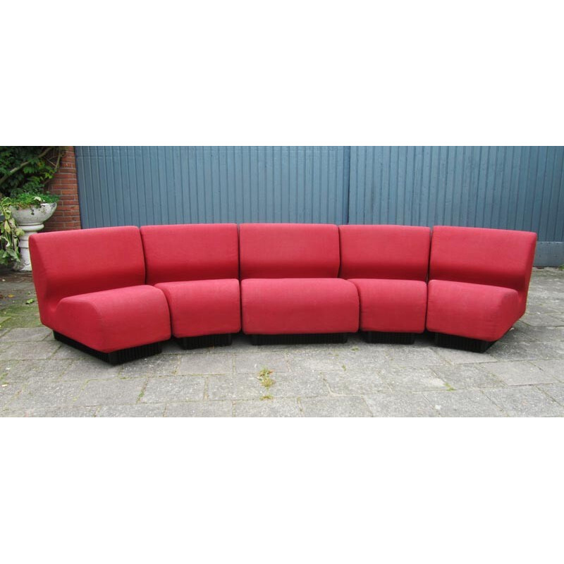 Five piece modular sofa, Don CHADWICK - 1970s