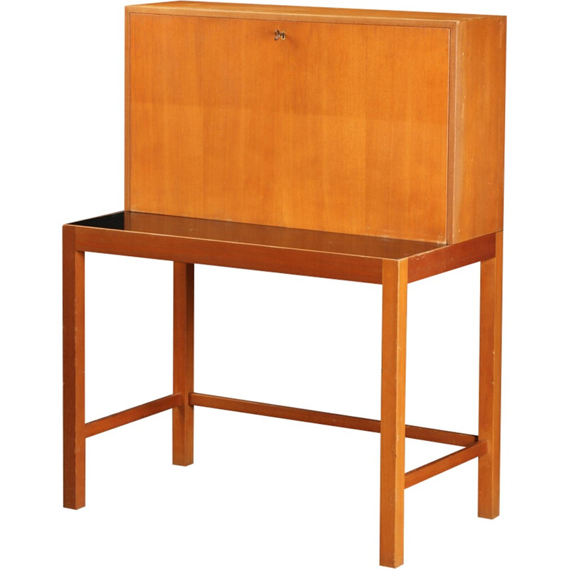 Vintage Pine Secretary - 1960s