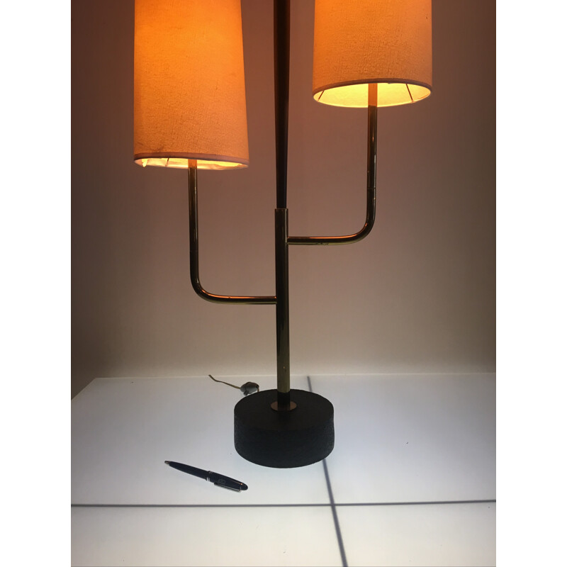 Floor vintage lamp by Boris Lacroix for Lunel - 1950s