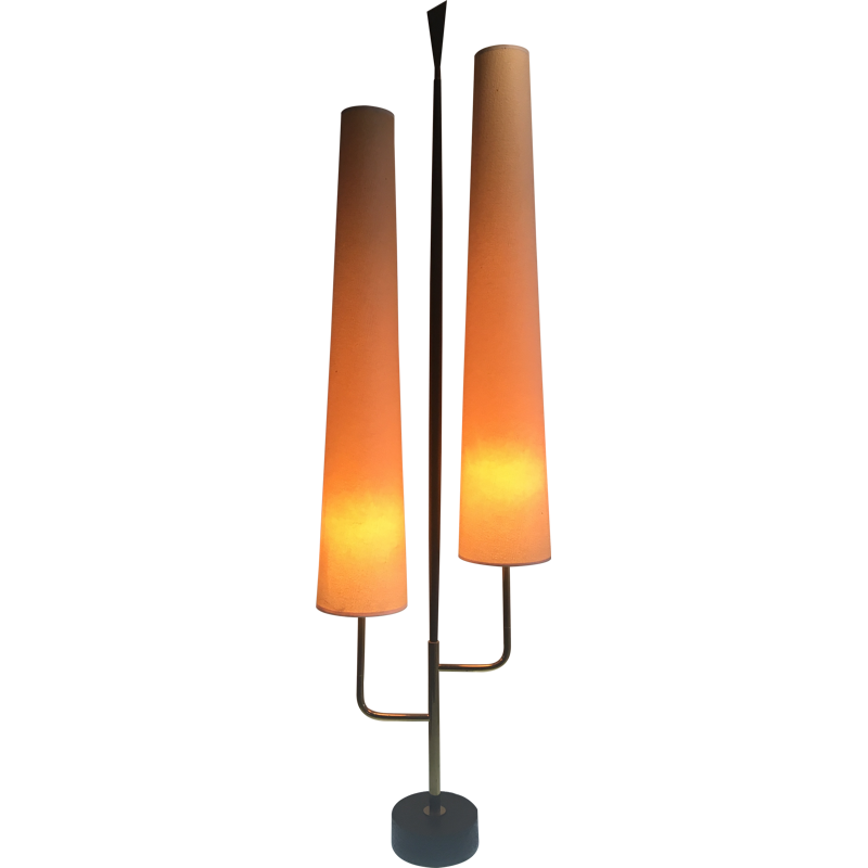 Floor vintage lamp by Boris Lacroix for Lunel - 1950s