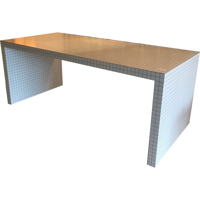 Bureau table "Quaderna 2830" par Zanotta - 1970