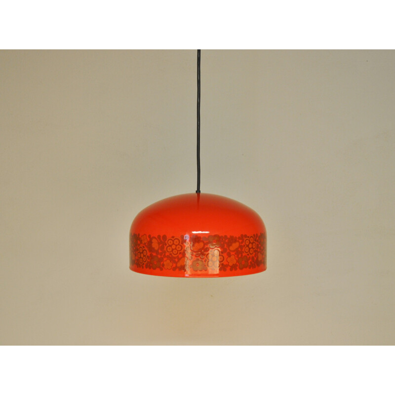 Enameled Pendant Lamp by Kaj Franck for Fog & Mørup - 1970s 