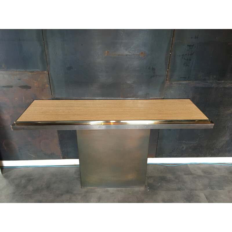 Vintage Belgo Chrome console - 1970s