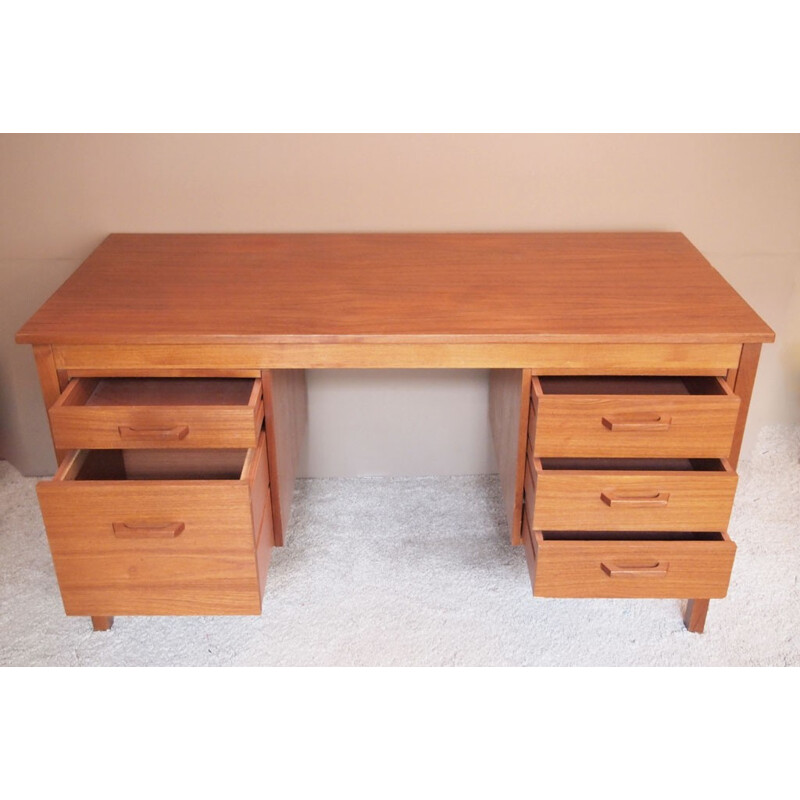 Vintage scandinavian danish desk - 1950s