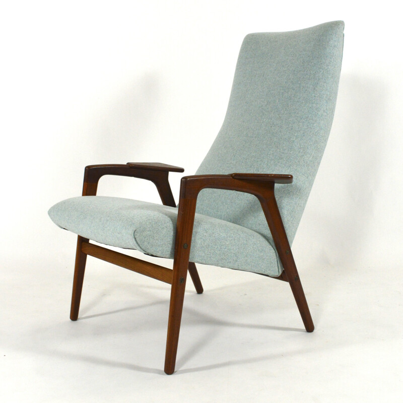 Prominent Intuïtie Turbulentie Vintage "Ruster" fauteuil van Yngve Ekstrom voor Pastoe, 1950