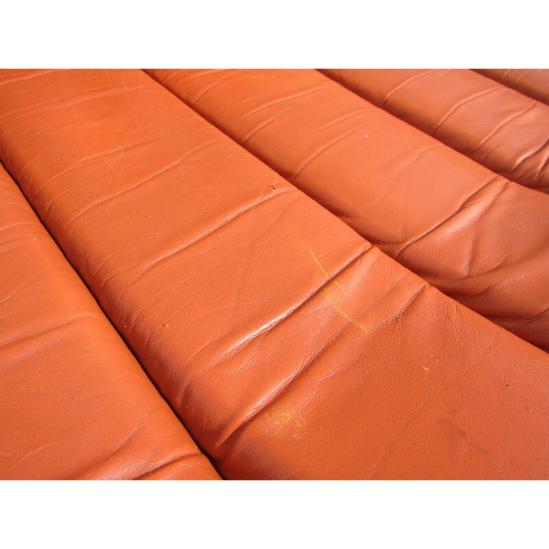 Sofa Daybed "DS85" in leather by De Sede - 1960s                                               De Sede ds-85 sofadaybed 