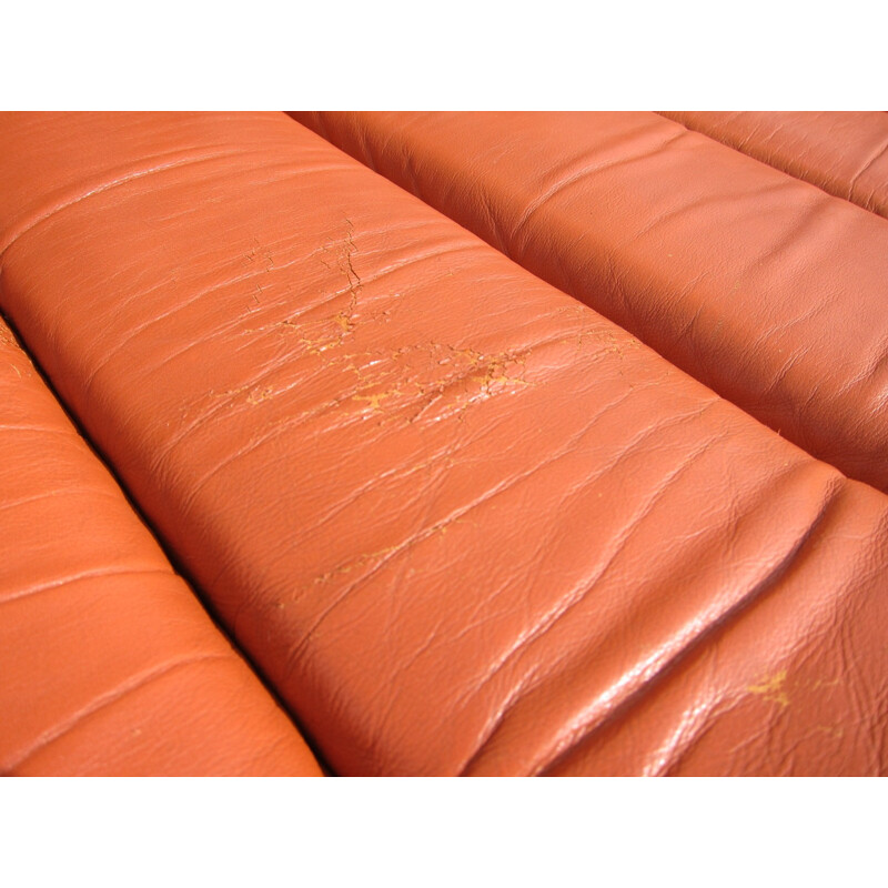 Sofa Daybed "DS85" in leather by De Sede - 1960s                                               De Sede ds-85 sofadaybed 