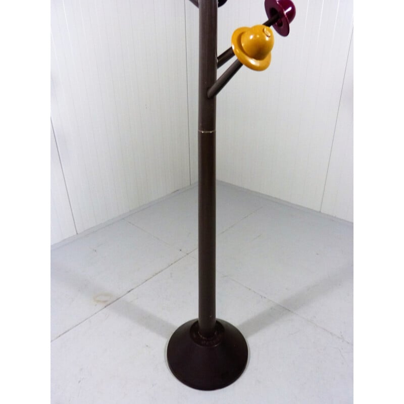Vintage Coat Stand by Ugo Nespolo for Origlia, Italy - 1970s