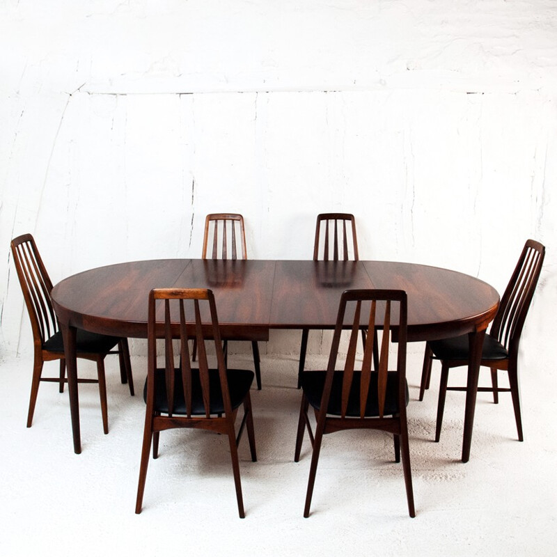 Danish dining table in rosewood, Ib KOFOD-LARSEN - 1960s