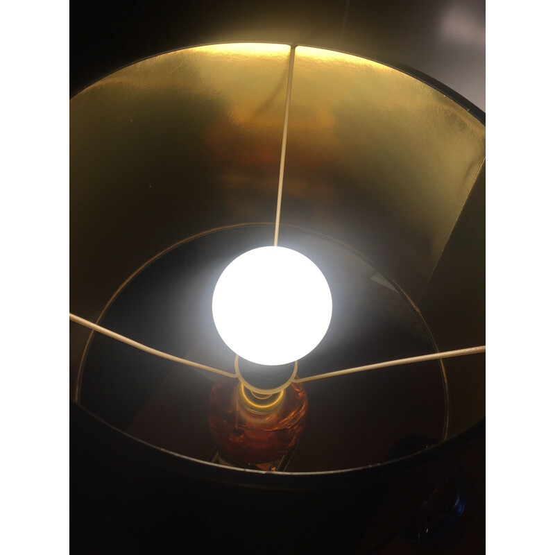 Lampe oeuf en résine fractale vintage par Kolarz pour La Maison Dauphin - 1960