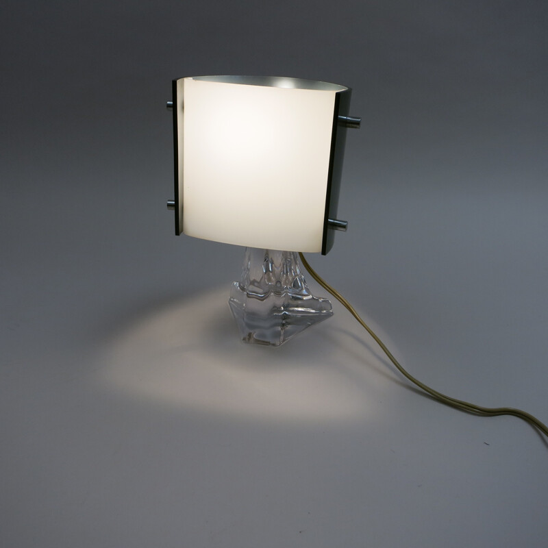 Mid century modern table lamp, Manufacturer Daum - 1960s