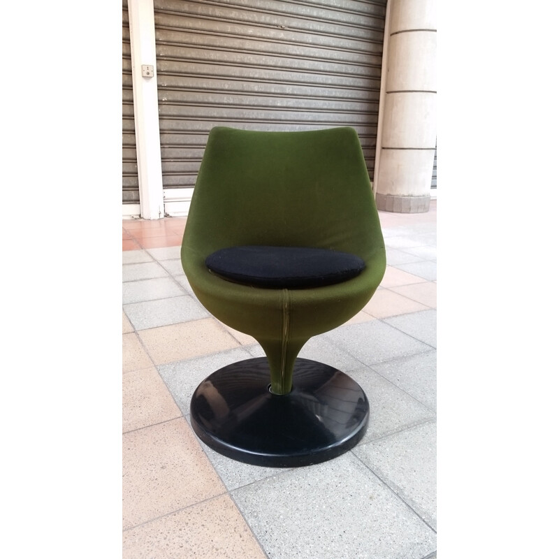 Vintage Polaris chair Pierre Guariche - 1960s