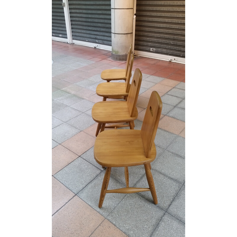 Lot de 4 chaises vintages d'Eero Aarnio - 1960