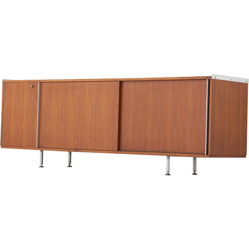 Italian vintage walnut sideboard by Alberto Rosselli for Gio Ponti - 1950s