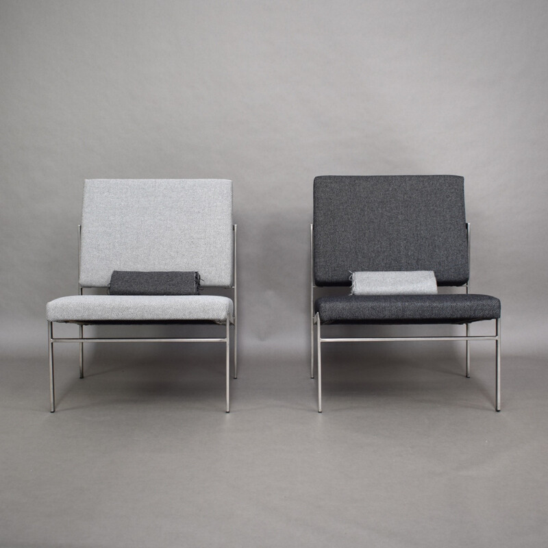 Vintage pair of armchairs by Rob Parry for Kuipers - 1960s