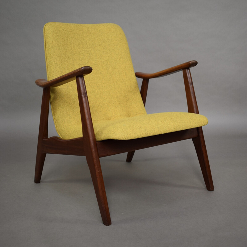 Vintage lounge chair by Louis Van Teefelen for Webe - 1960s