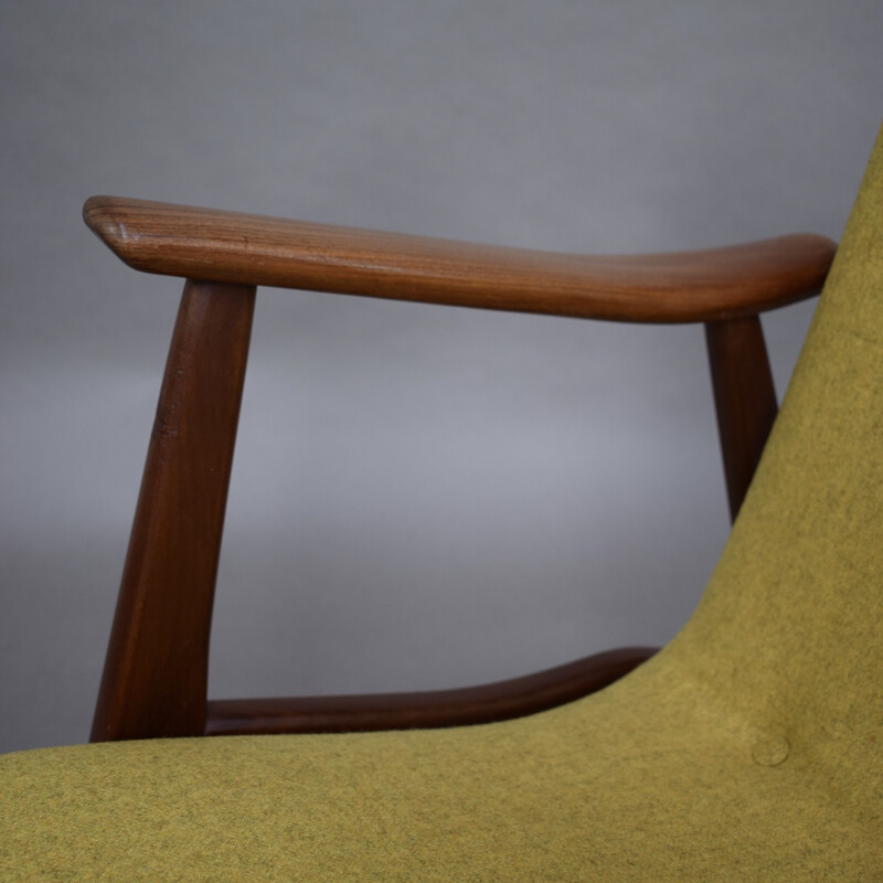 Vintage lounge chair by Louis Van Teefelen for Webe - 1960s