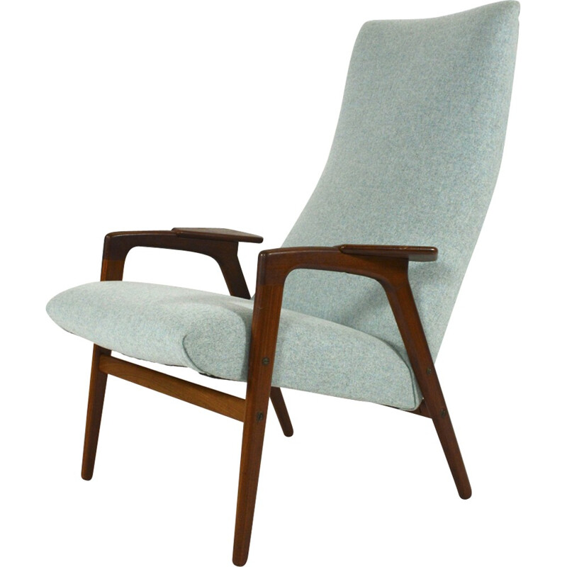 Vintage "Ruster" fauteuil van Yngve Ekstrom voor Pastoe, 1950