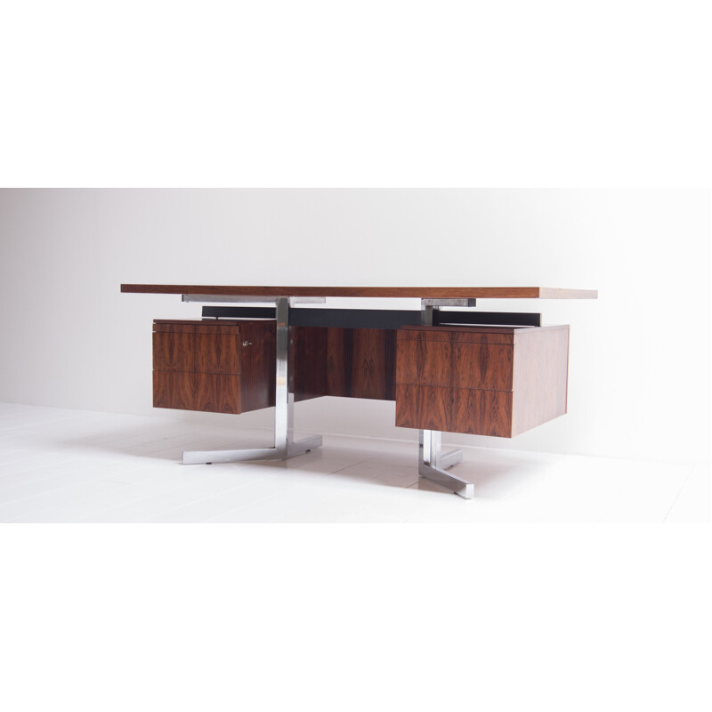 Vintage desk made of rosewood - 1960s