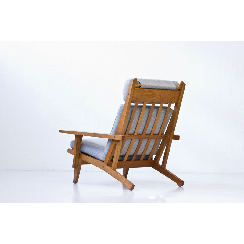 Vintage Oak Lounge Chair by Hans J. Wegner - 1960s