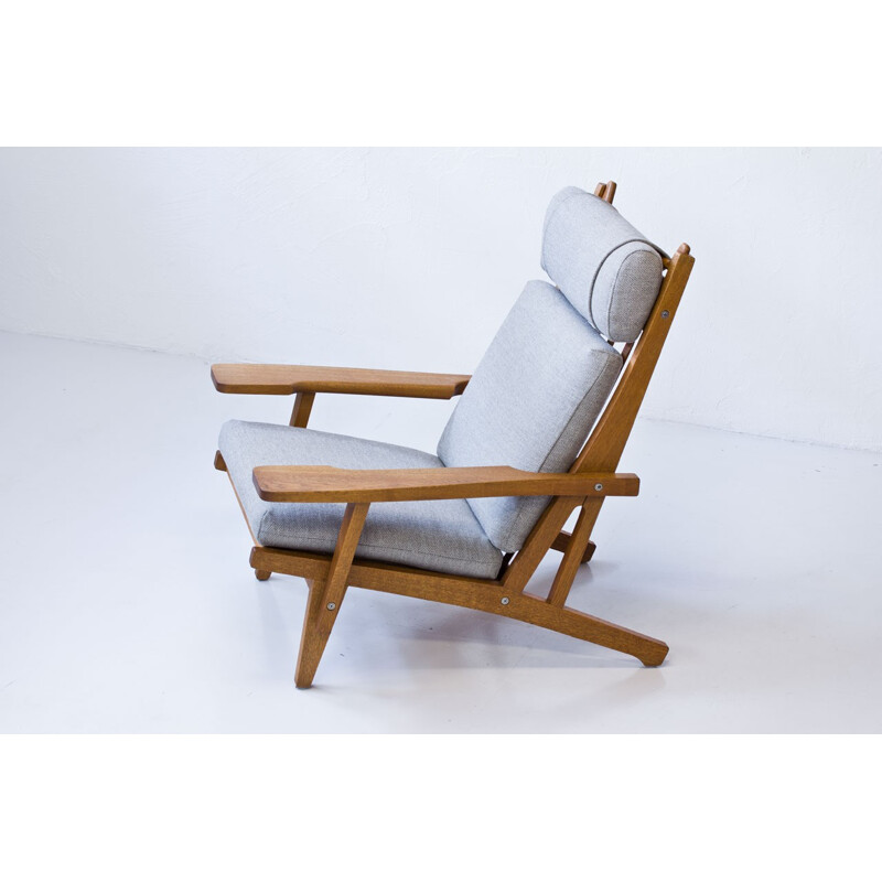 Vintage Oak Lounge Chair by Hans J. Wegner - 1960s