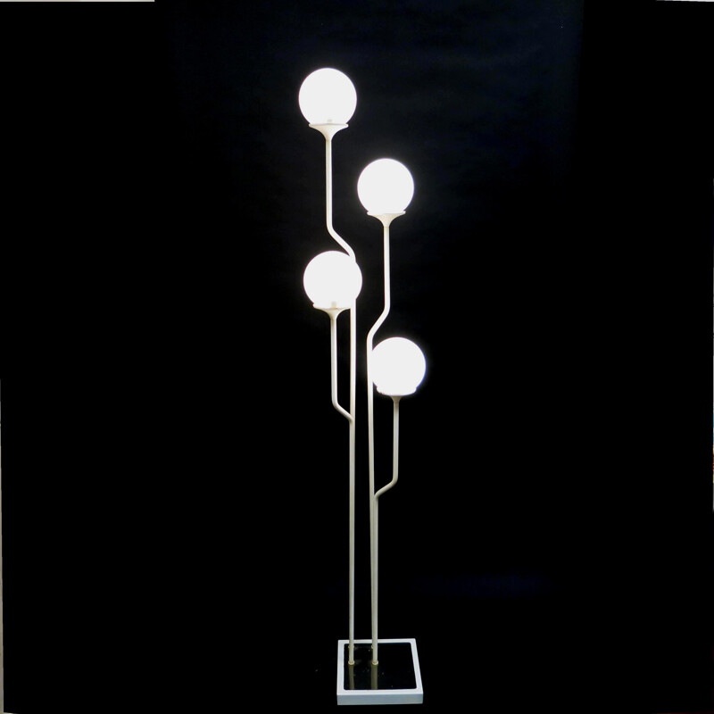 Floor lamp with 4 branches, G.REGGIANI - 1960s