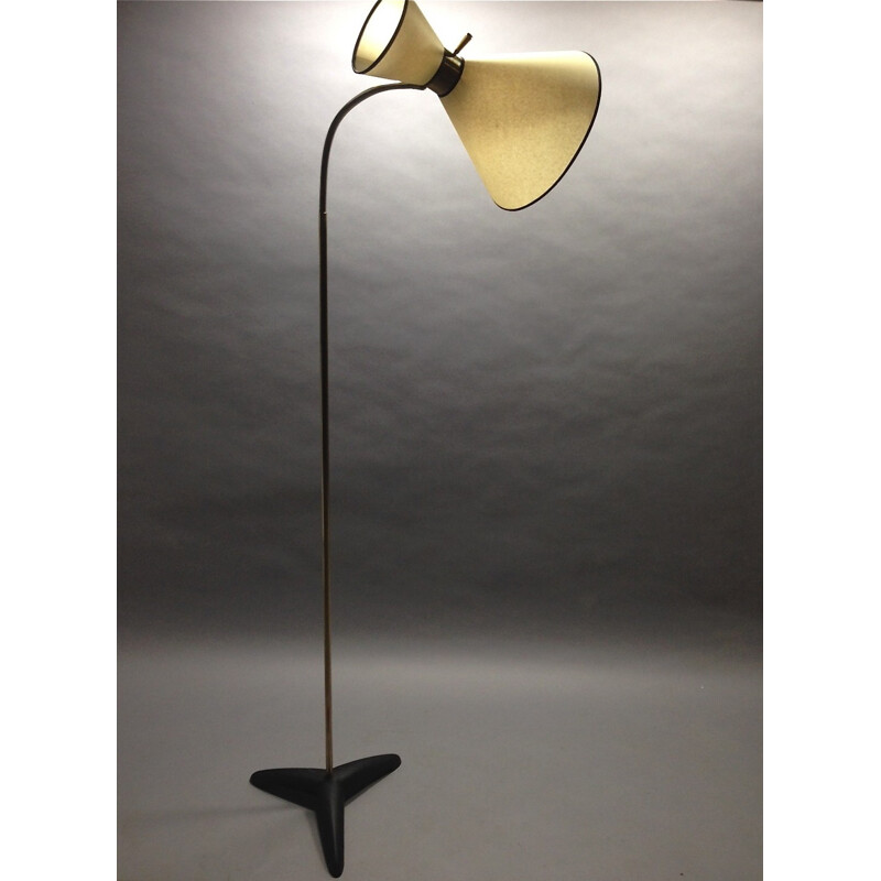 Vintage floor lamp fully restored - 1950s