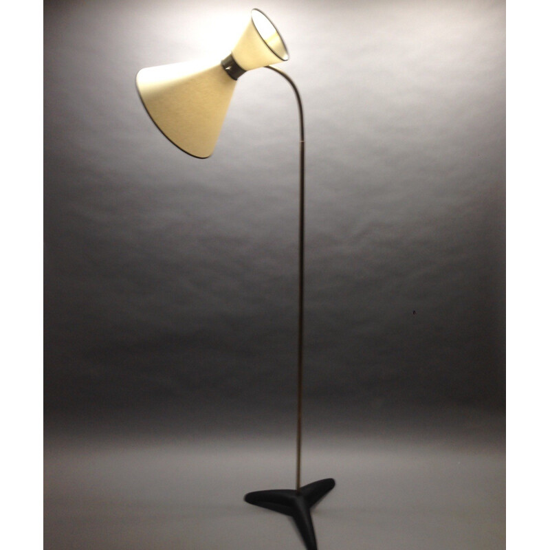 Vintage floor lamp fully restored - 1950s