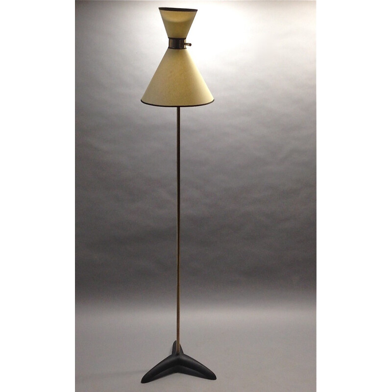 Vintage floor lamp fully restored - 1950s