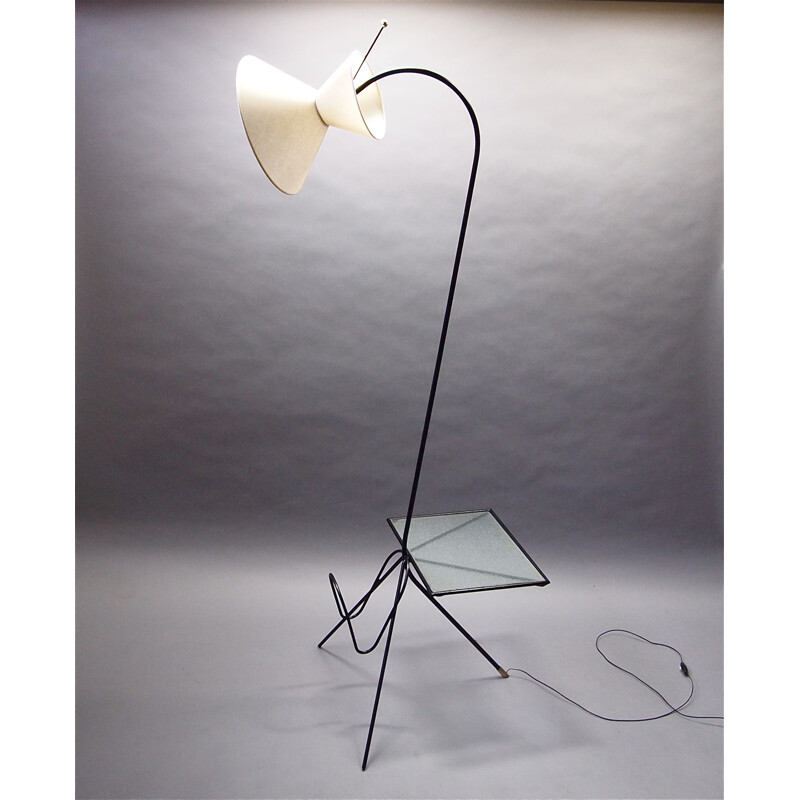 Vintage French floor lamp - 1950s