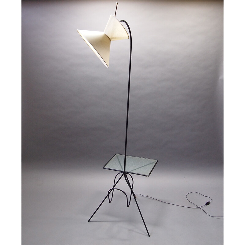 Vintage French floor lamp - 1950s