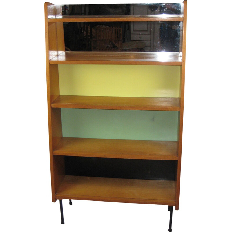 French vintage bookcase - 1950s