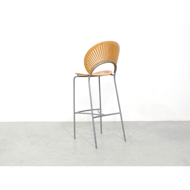 Suite de 6 tabourets vintage "Trinidad" par Nanna Ditzel pour Fredericia Furniture - 1990