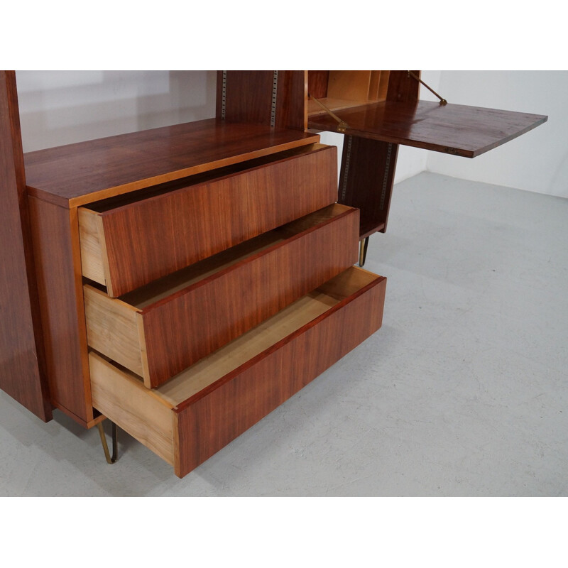 Vintage wall Unit by Alfred Hendrickx for Belform - 1950s