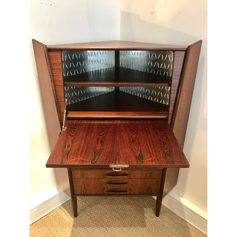 Danish Vintage angle secretary by Gunni Omann - 1960s