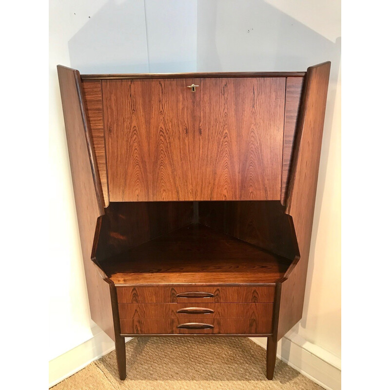 Danish Vintage angle secretary by Gunni Omann - 1960s