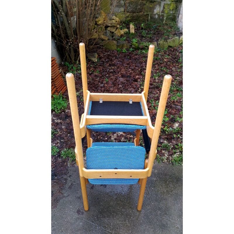 Set of 6 vintage armchairs - 1970s