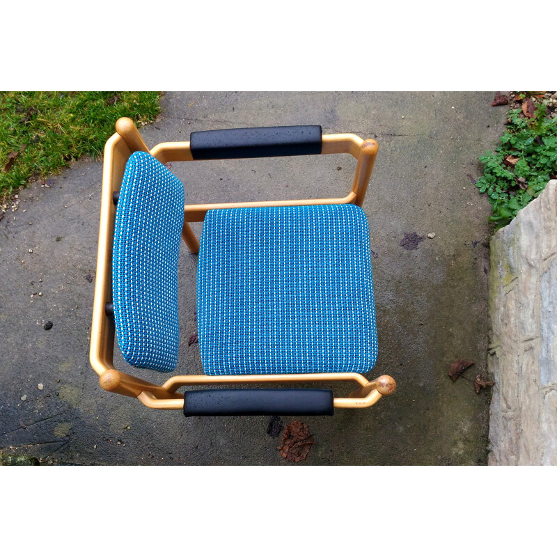 Set of 6 vintage armchairs - 1970s