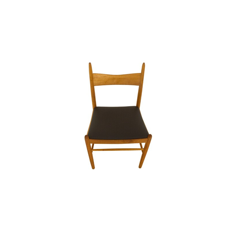 Conjunto de 6 sillas de comedor de Illum Wikkelso para H. Vestervig Eriksen - 1960