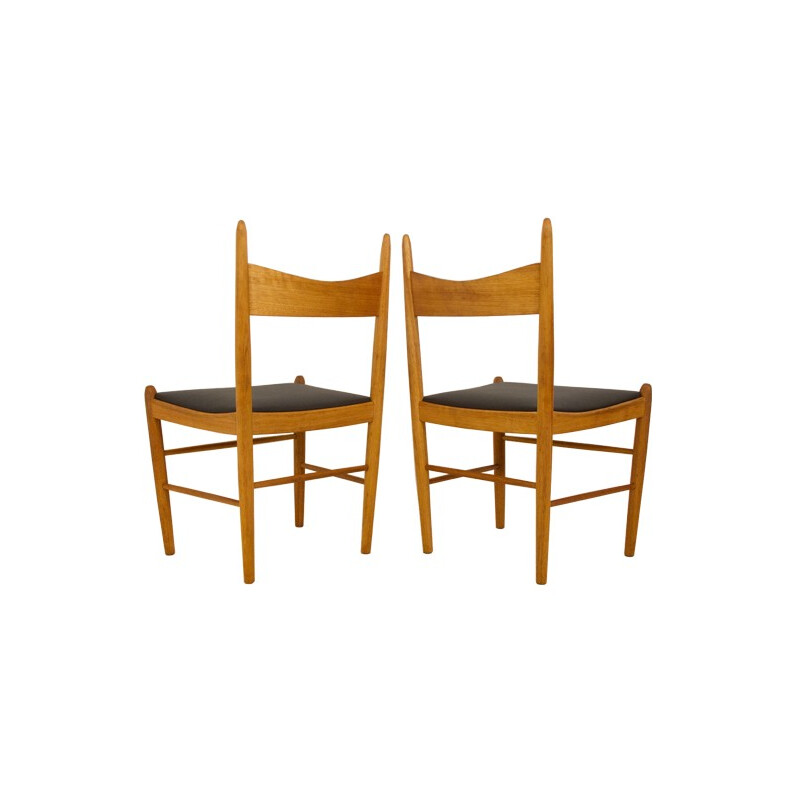 Suite di 6 sedie da pranzo di Illum Wikkelso per H. Vestervig Eriksen - 1960