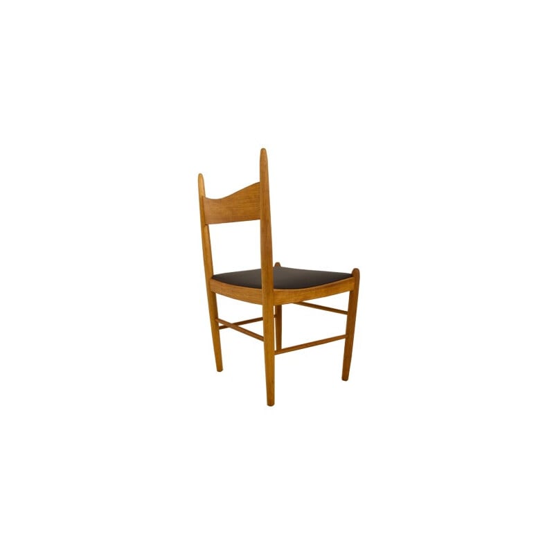Suite de 6 Chaises à repas par Illum Wikkelso Pour H. Vestervig Eriksen - 1960
