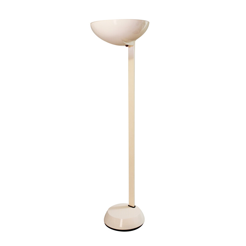 Vintage Cream Lacquered Floor Lamp by Thorn - 1980s